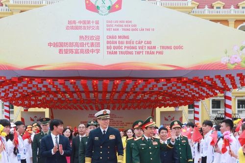 Giao lưu hữu nghị quốc phòng biên giới Việt Nam-Trung Quốc lần thứ 10