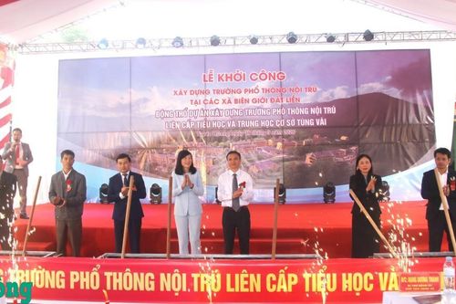 Tuyên Quang: Khởi công xây dựng 11 trường phổ thông nội trú liên cấp tiểu học và trung học cơ sở tại các xã biên giới