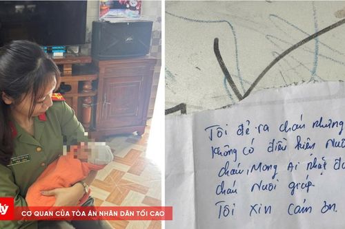 Hải Phòng: Bé gái sơ sinh bị bỏ rơi trên bờ đê