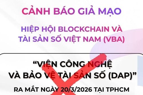 Chỉ có sự kiện ra mắt Viện Công nghệ Bản quyền và Tài sản số tại Trung tâm Báo chí TPHCM