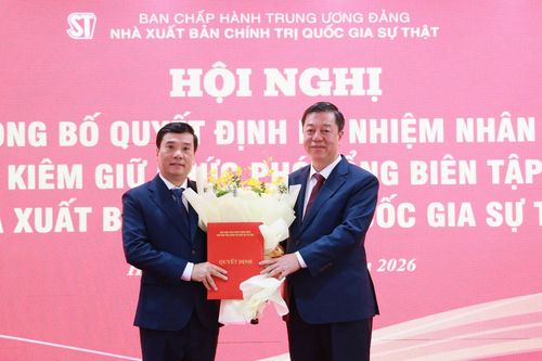 Ông Nguyễn Thái Bình làm Phó Tổng Biên tập NXB Chính trị quốc gia Sự thật