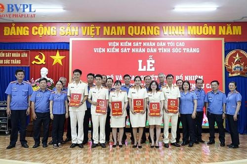 258 người trúng tuyển Kiểm sát viên sơ cấp năm 2025