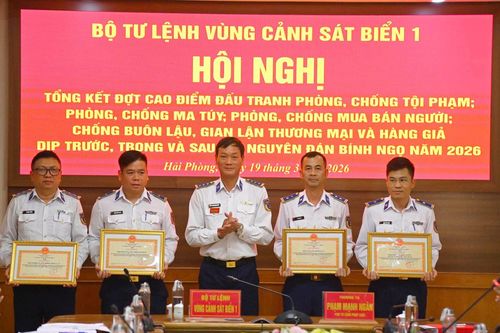 Vùng Cảnh sát biển 1 đấu tranh có hiệu quả với tội phạm, vi phạm trên biển