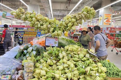 Ketupat lưu giữ văn hóa truyền thống của người Hồi giáo Indonesia