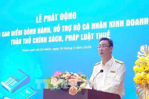 TP. Hồ Chí Minh phát động Tháng cao điểm hỗ trợ hộ kinh doanh tuân thủ pháp luật thuế