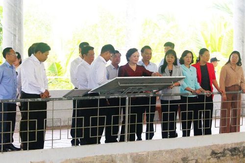 Phó Thủ tướng Chính phủ Phạm Thị Thanh Trà khảo sát Di tích quốc gia đặc biệt Óc Eo - Ba Thê