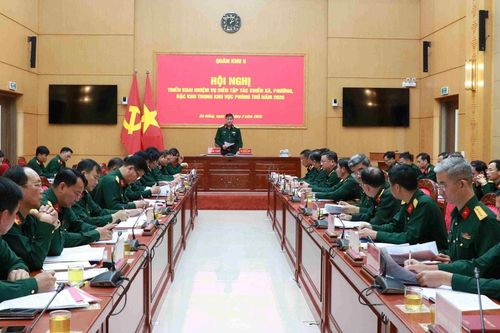 Quân khu 5 triển khai nhiệm vụ tổ chức diễn tập tác chiến cấp xã