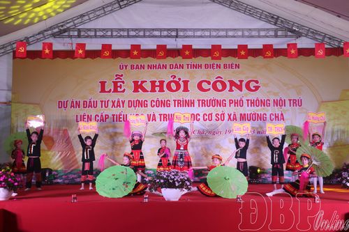 Khởi công xây dựng Trường Phổ thông Nội trú liên cấp Tiểu học và THCS Mường Chà