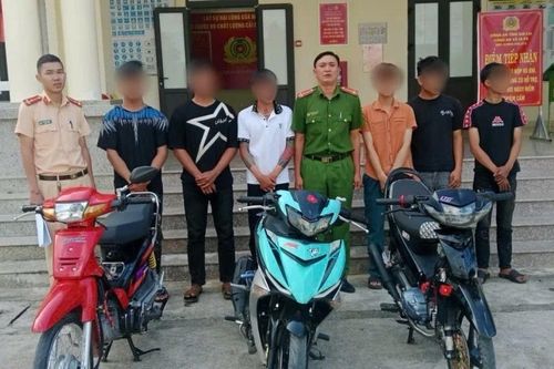 Các đối tượng càn quấy trên đường Trường Sơn Đông bị phạt gần 40 triệu đồng