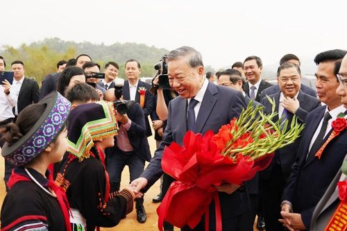 Một số hình ảnh về chuyến công tác của Tổng Bí thư Tô Lâm và Thủ tướng Chính phủ Phạm Minh Chính tại Lạng Sơn