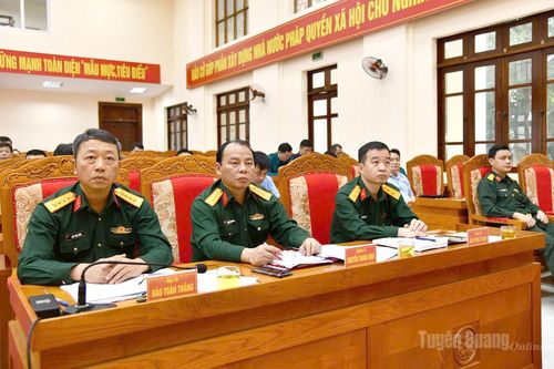 Triển khai công tác chuẩn bị huấn luyện tự vệ cơ quan, tổ chức năm 2026