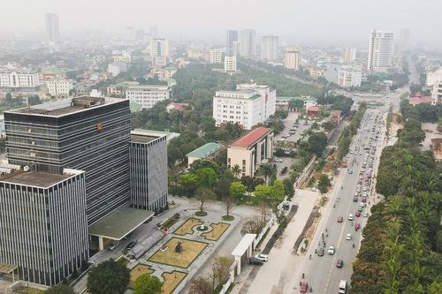 Toàn cảnh khu vực dự kiến xây dựng trụ sở hành chính hơn 4.000 tỷ đồng của tỉnh Nghệ An