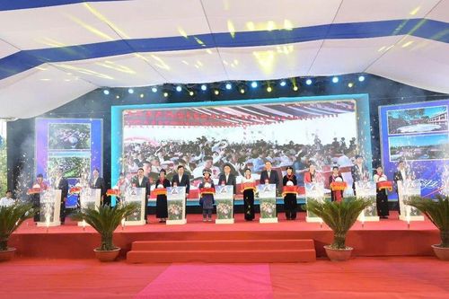 Lào Cai: Khởi công xây dựng trường Phổ thông nội trú liên cấp tiểu học và trung học cơ sở Bản Lầu