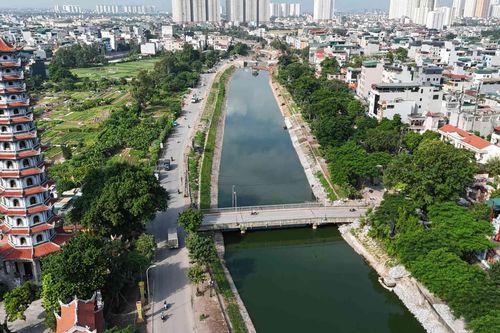 Hà Nội khẩn trương cải tạo kênh Thụy Phương, cải thiện môi trường sông Tô Lịch