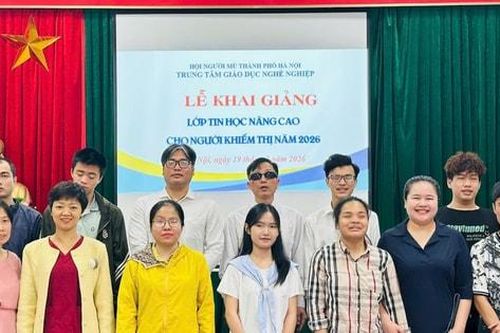 Nâng cao 'năng lực số' cho người khiếm thị