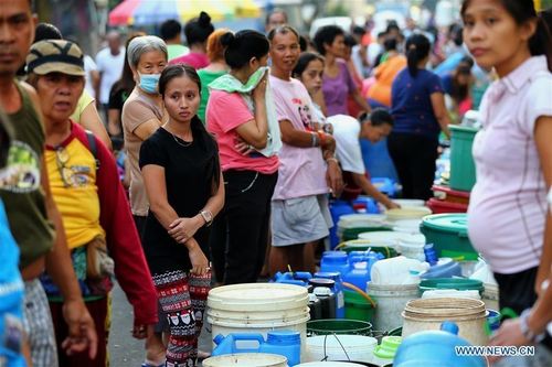 Philippines đối mặt khủng hoảng nước nghiêm trọng
