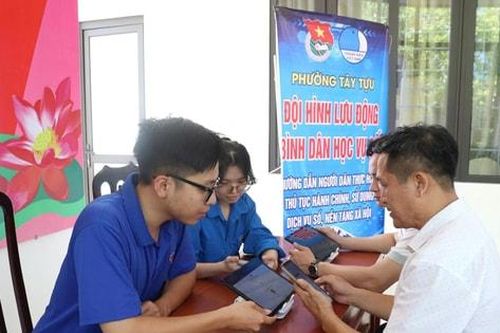 Đoàn Thanh niên phường Tây Tựu tiên phong trong chuyển đổi số