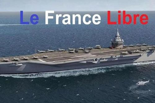 Pháp hé lộ siêu tàu sân bay hạt nhân France Libre có thể chở 40 máy bay