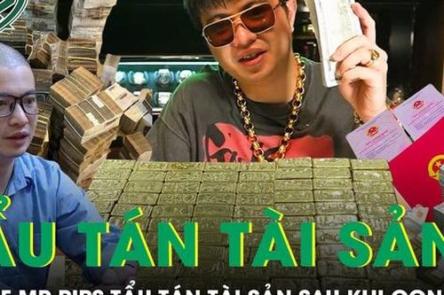 Bố mẹ Mr Pips rút 125 tỷ mua USD, 314 cây vàng sau khi con bị bắt