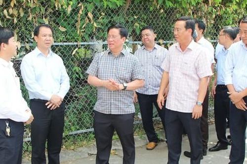 Chủ tịch tỉnh An Giang chỉ đạo 'nóng' tại Trung tâm Y tế Tịnh Biên