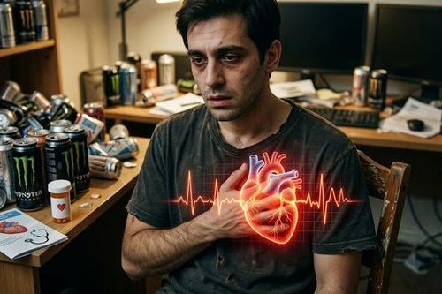 Uống nhiều cà phê, nước tăng lực có thể gây rối loạn nhịp tim