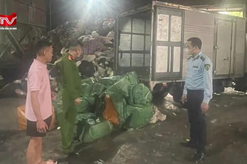 Phát hiện, thu giữ hơn 1,3 tấn nầm lợn bốc mùi hôi thối