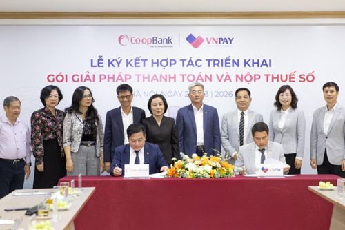 Co-opBank và VNPAY phối hợp triển khai giải pháp nộp thuế số
