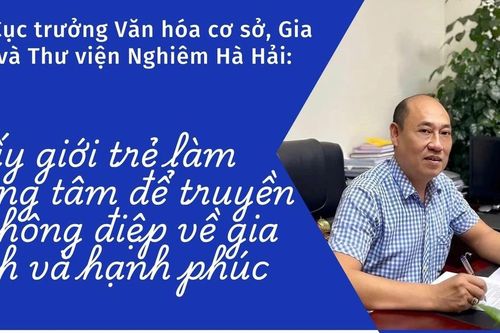 Lấy giới trẻ làm trung tâm để truyền đi thông điệp về gia đình và hạnh phúc