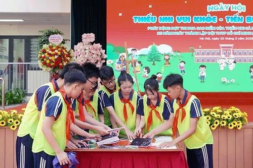 Lan tỏa tinh thần 'Tuổi nhỏ làm việc nhỏ' trong thiếu nhi Thủ đô