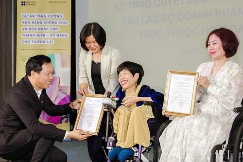 Người phụ nữ của 'hành trình Nghị lực sống' làm Chủ tịch Câu lạc bộ Doanh nhân trẻ tạo tác động xã hội