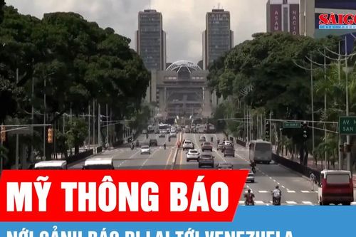 Mỹ nới cảnh báo đi lại tới Venezuela
