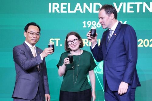 Ngày Thánh Patrick, Việt Nam-Ireland kỷ niệm dấu mốc 30 năm thiết lập quan hệ ngoại giao