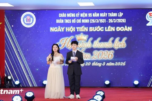 Trường THCS Ngô Sĩ Liên tổ chức nhiều hoạt động ý nghĩa trong ngày hội 'Tiến bước lên Đoàn'
