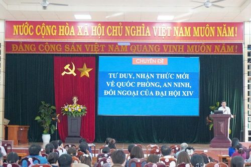 Đảng ủy xã Chiên Đàn tổ chức quán triệt Nghị quyết Đại hội XIV của Đảng