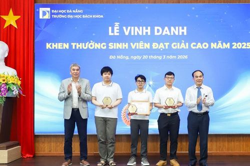 Trường Đại học Bách khoa (Đại học Đà Nẵng) vinh danh 169 sinh viên đạt giải cao tại các kỳ thi