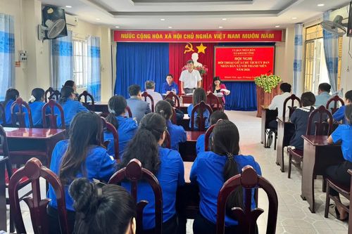 Xã Khánh Vĩnh tổ chức hội nghị đối thoại giữa lãnh đạo với thanh niên năm 2026