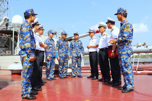 Học viện Hải quân kiểm tra học viên thực tập tốt nghiệp cuối khóa và khảo sát chất lượng đào tạo