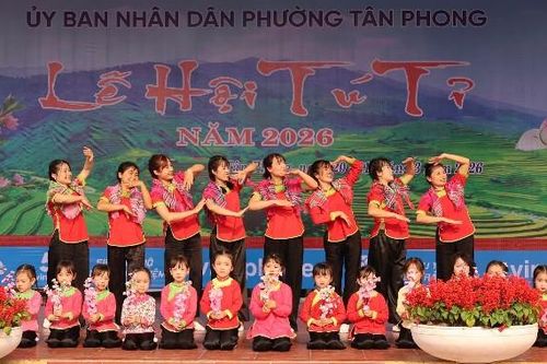 Phường Tân Phong Khai mạc Lễ hội Tú Tỉ năm 2026