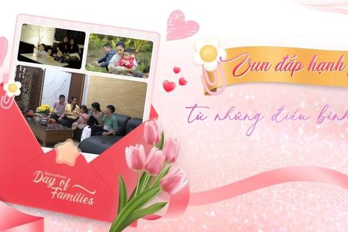 Vun đắp hạnh phúc từ những điều bình dị