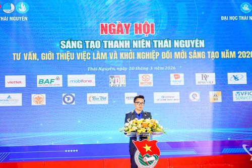 Ngày hội Sáng tạo thanh niên Thái Nguyên, kết nối việc làm