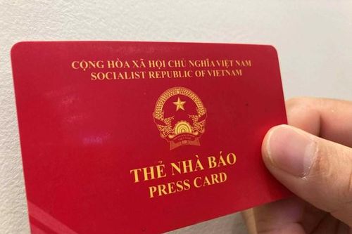 Dự kiến quy định mới về thủ tục cấp, đổi, cấp lại và thu hồi thẻ nhà báo