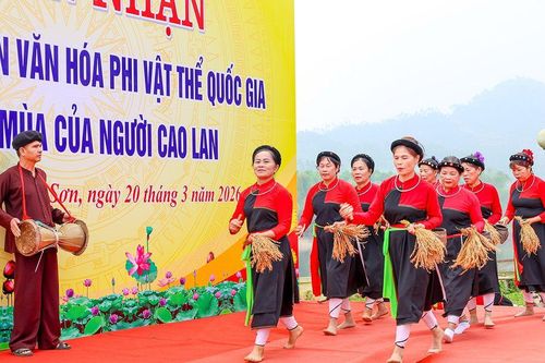Tuyên Quang: Lễ hội Cầu mùa của người Cao Lan ở Yên Sơn được công nhận di sản văn hóa quốc gia