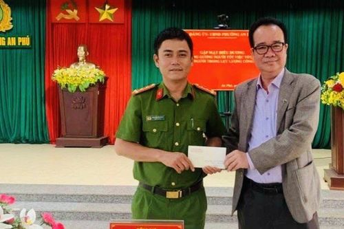 Gia Lai: Khen thưởng Đại úy Nguyễn Hữu Đạo, Công an phường An Phú dũng cảm cứu người