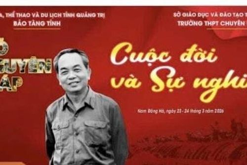 Triển lãm về cuộc đời và sự nghiệp Đại tướng Võ Nguyên Giáp