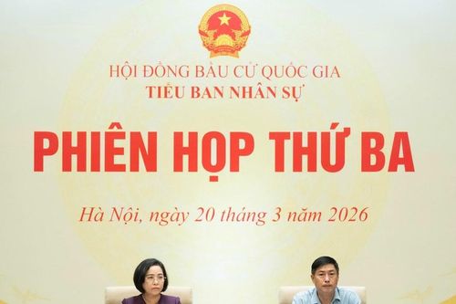 Phiên họp thứ Ba của Tiểu ban Nhân sự Hội đồng Bầu cử quốc gia
