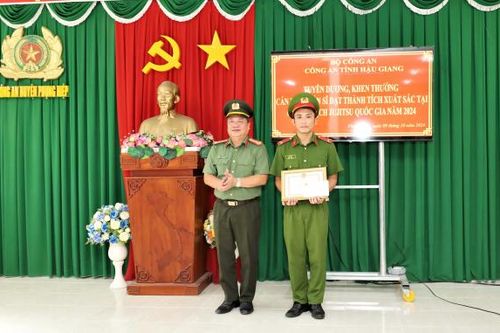 Từ chiến sĩ nghĩa vụ đến gương mặt trẻ Công an tiêu biểu toàn quốc
