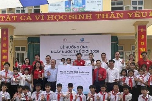 Trung ương Hội Chữ thập đỏ Việt Nam lan tỏa thông điệp bảo vệ nguồn nước