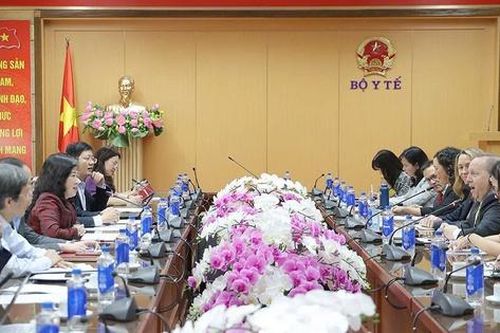 Bộ trưởng Đào Hồng Lan tiếp, làm việc với Đại biện lâm thời Đại sứ quán Hoa Kỳ tại Việt Nam