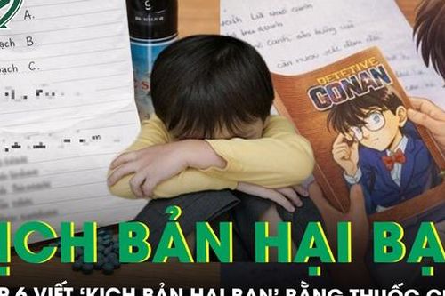 Học sinh lớp 6 viết 'kịch bản hại bạn' bằng thuốc chuột do đọc truyện Conan?