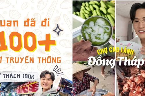 Quan Không Gờ khám phá hơn 100 chợ truyền thống và câu chuyện về tô bún 80K